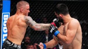 Dustin Poirier at UFC 299